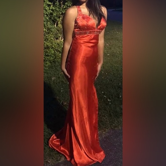 Mori Lee Sequin Halter Prom Gown - Picture 6 of 6